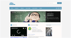 Desktop Screenshot of colegionovohorizonte.com.br